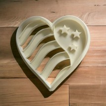 Heart Flag Cookie Cutter Biscuit Fondant Cutter - £3.90 GBP