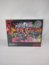 Sealed Aquarius Saban's Power Rangers 3000 Pieces Jigsaw Puzzle 32"x45" 2018 - £35.96 GBP
