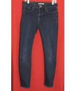 Levi&#39;s 311 Jeans Womens 29 x 29 Blue Denim Shaping Skinny Dark Wash - $21.99
