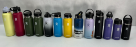 LOT OF 13 Hydro Flask Insulated Bottles 40(2), 32(4), 24(3), 21, 18oz - £79.11 GBP