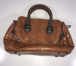 womens XIDIBAOLUO Faux Leather purse brown CUTE!! - $26.24