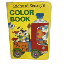Richard Scarry&#39;s Color Board Book Vintage - £11.49 GBP