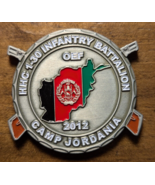 HHC 1-30 Infantry Battalion 2012 Camp Jordania Honey Badger Challenge Coin - $13.99