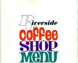 Riverside Hotel Coffee Shop Menu Fort Lauderdale Florida 1960&#39;s - $27.80
