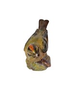 Royal Worcester Porcelain - Hand Painted Bird Figure - Gold Crest 3338 VTG - £10.37 GBP