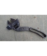 vintage auto mechanic early adjustable wrench --- Westcott brand 10&quot; wre... - $27.50