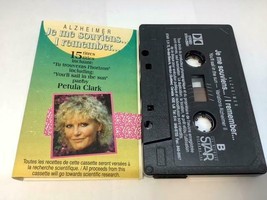 Alzheimer Cassette Tape Je Me SOUVIENS/ I Remember By Petula Clark STR-4-25001 - £6.81 GBP
