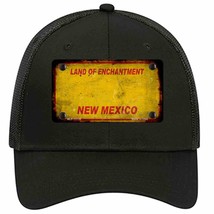 New Mexico Rusty Blank Novelty Black Mesh License Plate Hat - £23.17 GBP