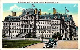 Washington D.C. US State &amp; War Department WB Unposted 1915-1930 Antique Postcard - $7.50