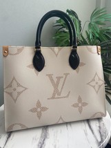 Louis Vuitton Onthego MM Tote Bag Monogram Dune canvas on the go M46912 - £3,793.97 GBP
