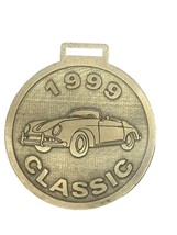 Vintage 1999 Mira Vista Golf Course Classic Round Metal Bag Tag Car Texa... - $24.74
