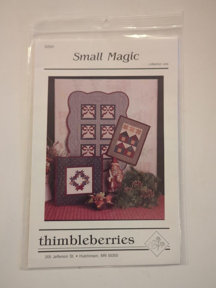 Primary image for Small Magic Quilt Pattern Thimbleberries Christmas Sugar Bow  Wreath House DZ001