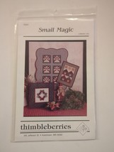 Small Magic Quilt Pattern Thimbleberries Christmas Sugar Bow  Wreath House DZ001 - £6.82 GBP