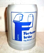 Brauerei Fortuna Brau +1975 Augsburg German Beer Stein - £11.39 GBP