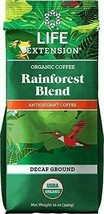 Life Extension Rainforest Blend Decaffeinated Ground Coffee (Natural) 12... - £15.35 GBP