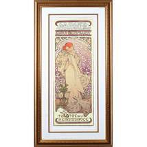&quot;Lady of Camellias&quot; by Alphonse Mucha, Signed Giclee LE 304 of 475, 30&quot; x 58.5&quot; - £2,956.63 GBP