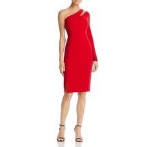 Laundry by Shelli Segal Siren Red Women&#39;s One Shoulder Cocktail Dress   ... - £101.29 GBP