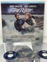 The River on 2 LaserDisc w/ Extended Play Starring Sissy Spacek and Mel ... - $10.84
