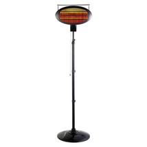 Optimus Garage-Outdoor Floor Standing Infrared Patio Heater with Remote - $165.60