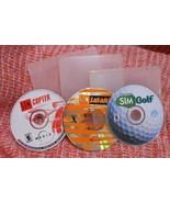 Lot of 3: Sim Copter, Sim Safari, Sim Golf (1998-05) PC Win 95 CD, EA Ga... - £9.37 GBP