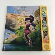 Disney Fairies Play A Sound Hardcover Book Tinker Bell &amp; The Great Fairy Rescue - £31.54 GBP