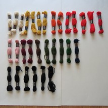 Laine Colbert DMC 8.7 yards/8 m Each 100% Virgin Wool  Multi color Lot of 30 - £20.51 GBP