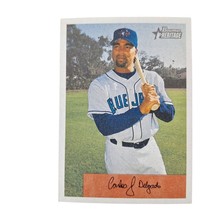 2002 Bowman Heritage Carlos Delgado #280 Toronto Blue Jays MLB Baseball ... - $2.22