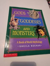 Gods  Goddesses  And Monsters World Of Mythology 2003 1st Paperback Book - £11.72 GBP