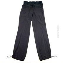 Kuhl Womens Pants Cinch Ankle Nylon Spanded Size 4 Regular Dark Grey - $33.90