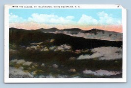 View Above The Clouds White Mountains NH UNP WB Postcard I16 - £2.31 GBP