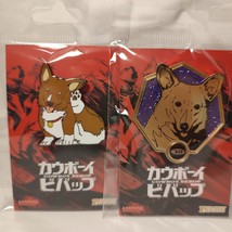 Cowboy Bebop 2x Ein The Dog Enamel Pins Bundle Official Anime Brooches - £19.67 GBP