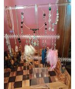 LIQUIDATION SALE Jewelry Handmade Brand New Feather Earrings Guitar Stri... - $531.68 MXN