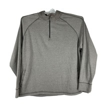 Margarita Women&#39;s Gray 1/4 Zip Mock Neck Pullover Sweatshirt Size XXL - £18.03 GBP