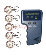 Portable Handheld 125KHz EM4100 RFID Writer Copier duplicator 5 Transpar... - $40.47