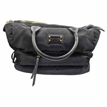 Adrienne Vittadini Womens Black Puffer Travel CarryOn Bag Toiletry Overn... - £23.38 GBP