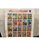 2000 Legends of Baseball USPS Postage Stamp Sheet 33 Cent *NEW* cc1 - $11.99