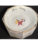4 Merry Brite Merry Christmas Salad/Cereal/Etc Bowls 6 1/2 x 2&quot; Set of 4 - $19.75