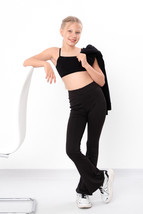 Teen Girls’ Flared Pants – Stretch Microdiving Fabric &amp; Trendy, Any seas... - $22.35+