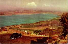 Lake Elsinore viewd from Ortega Highway Southern California Vtg Postcard - £4.46 GBP