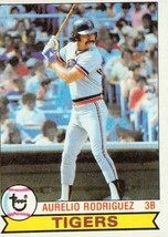 1979 Topps Aurelio Rodriguez 176 Tigers EXMT - $2.00