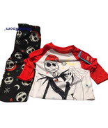 NWT DISNEY Size 2T Girls  NIGHTMARE BEFORE CHRISTMAS PAJAMA SET Kohl&#39;s Red - $24.70