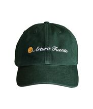Arturo Fuente Green Embroidered Baseball Cap NWTS - $865.28 MXN