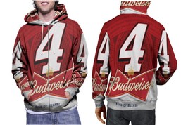 Budweiser   Mens Graphic Pullover Hooded Hoodie - £27.79 GBP+