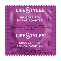 Lifestyles Snugger Fit Natural Rubber and Lubricated Latex Condoms Value... - $5.73+