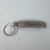 Puerto Rico Flag Bottle Opener Key Chain - £6.98 GBP