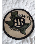 Red River Defense Texas Embroidery Patch.  3.5&quot;  RARE - $198.14 MXN