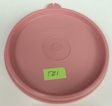 T21 Tupperware Replacement Round Container Lid - Pink/Mauve - 4&quot; - £3.93 GBP