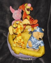 Walt Disney World Winnie The Pooh Ride Car Stuffed Plush Heffalump Tigger Piglet - £116.80 GBP