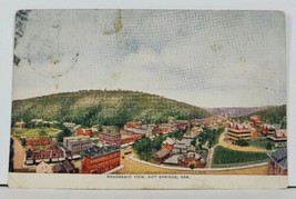 Arkansas Panoramic View Hot Springs Ark. 1911 Postcard L20 - £5.55 GBP