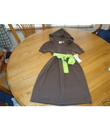 Roxy girls dress hoody hoodie youth size M Med Medium  NWT 44.00 ^^ - £10.16 GBP